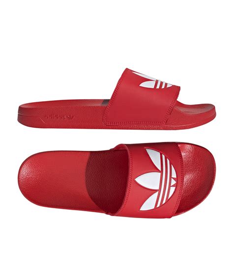 adidas badeschlappen damen rot|Badeschlappen .